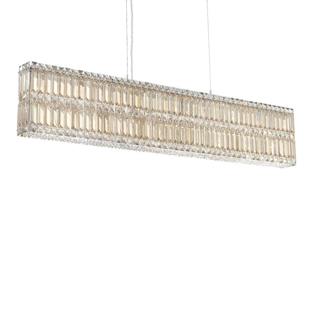 Contemporary Crystal Chandelier in Polished Chrome