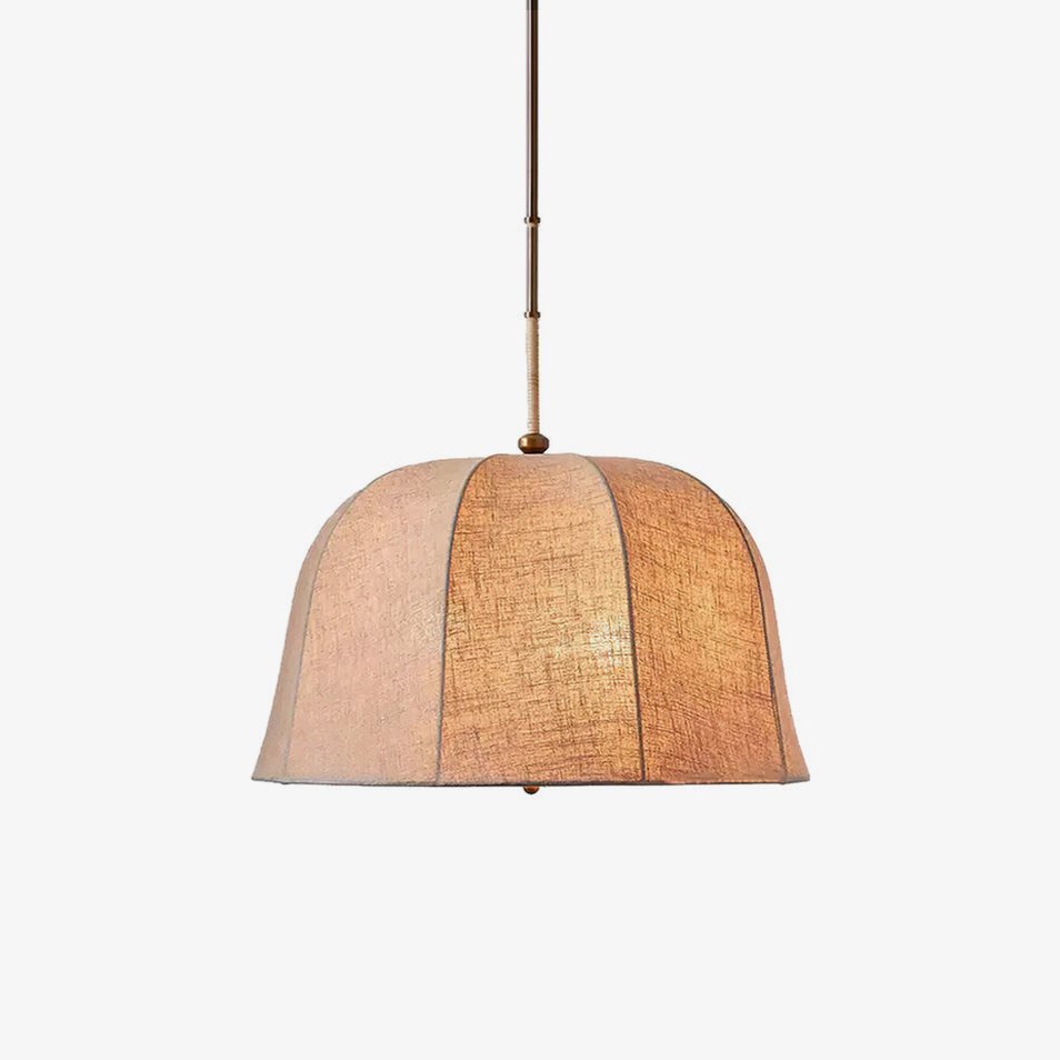 Sienna Linen Hanging Light Pendant Lamp