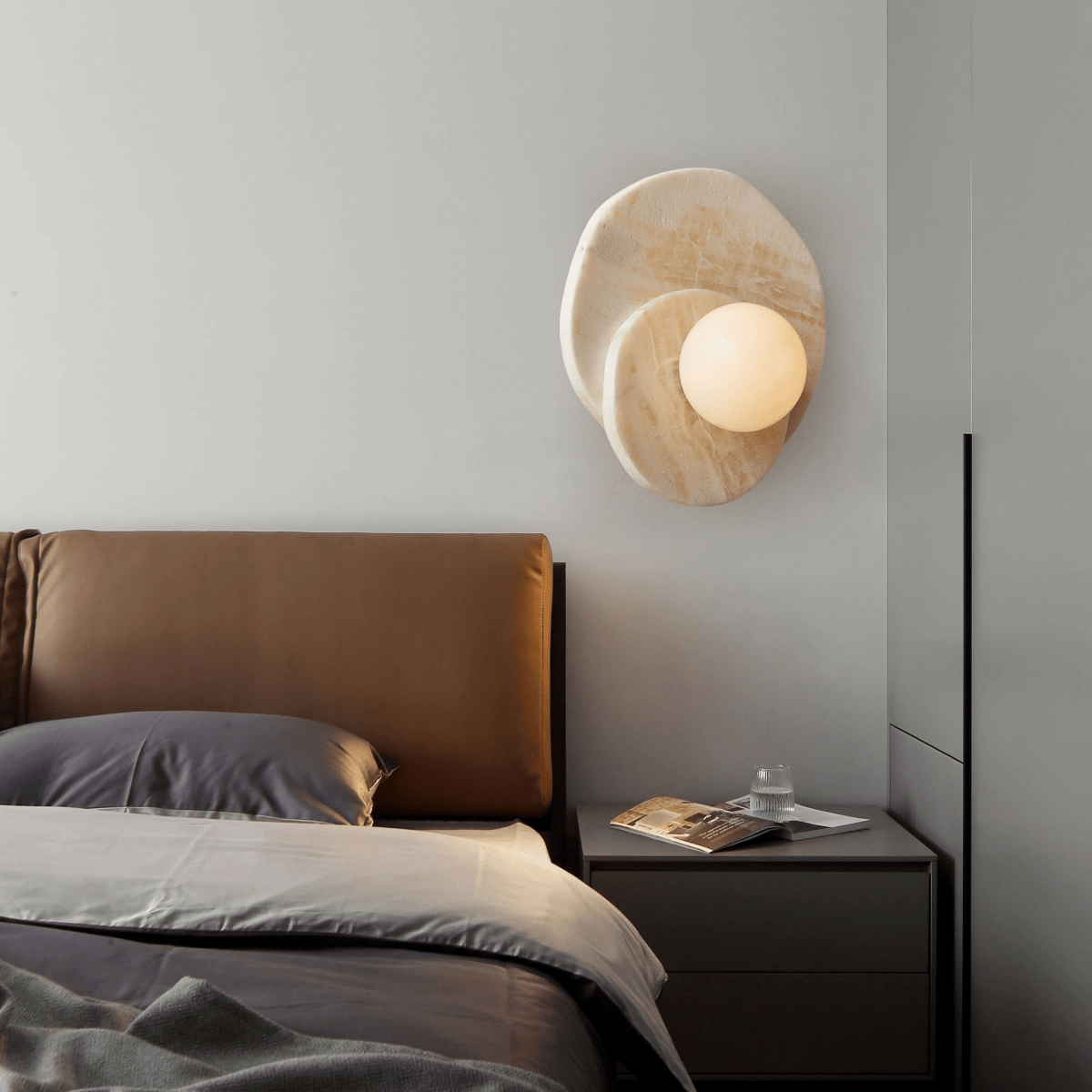Astr Stone Wall Sconce