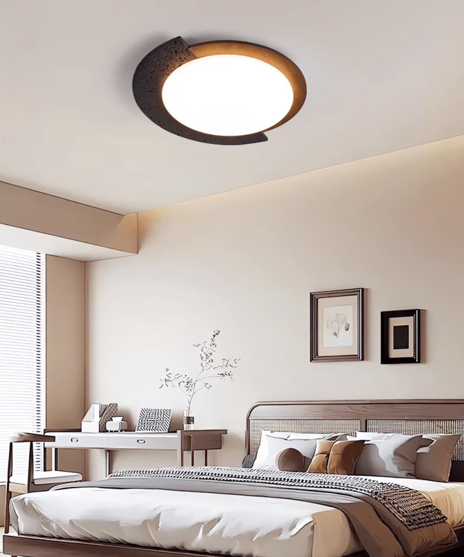 Blackhole Stone Ceiling Light detail view 6