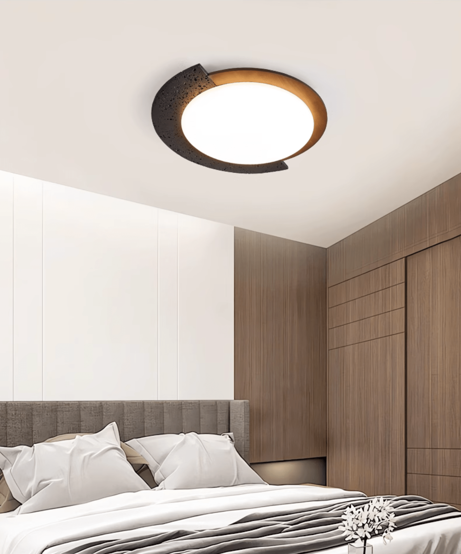 Blackhole Stone Ceiling Light detail view 7