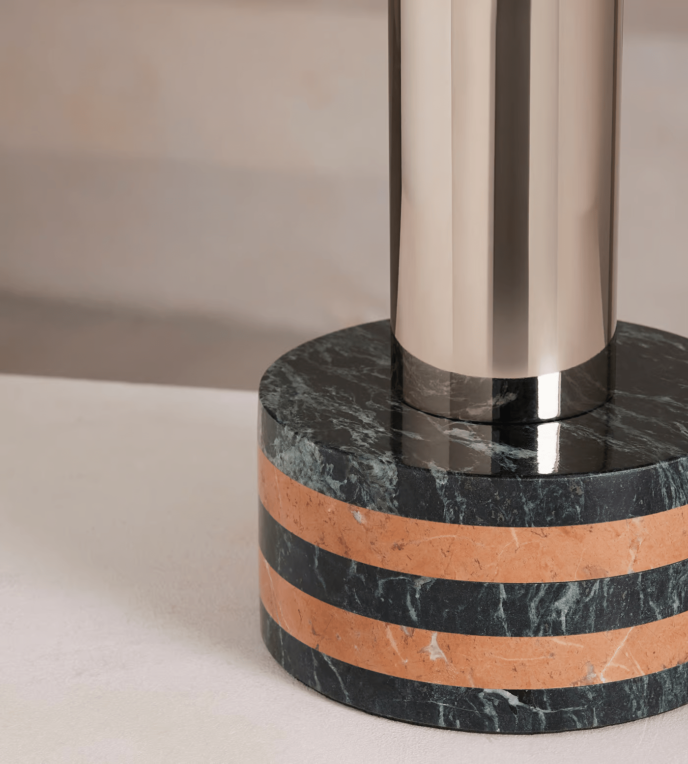 Luno Chrome Table Lamp detail view 27