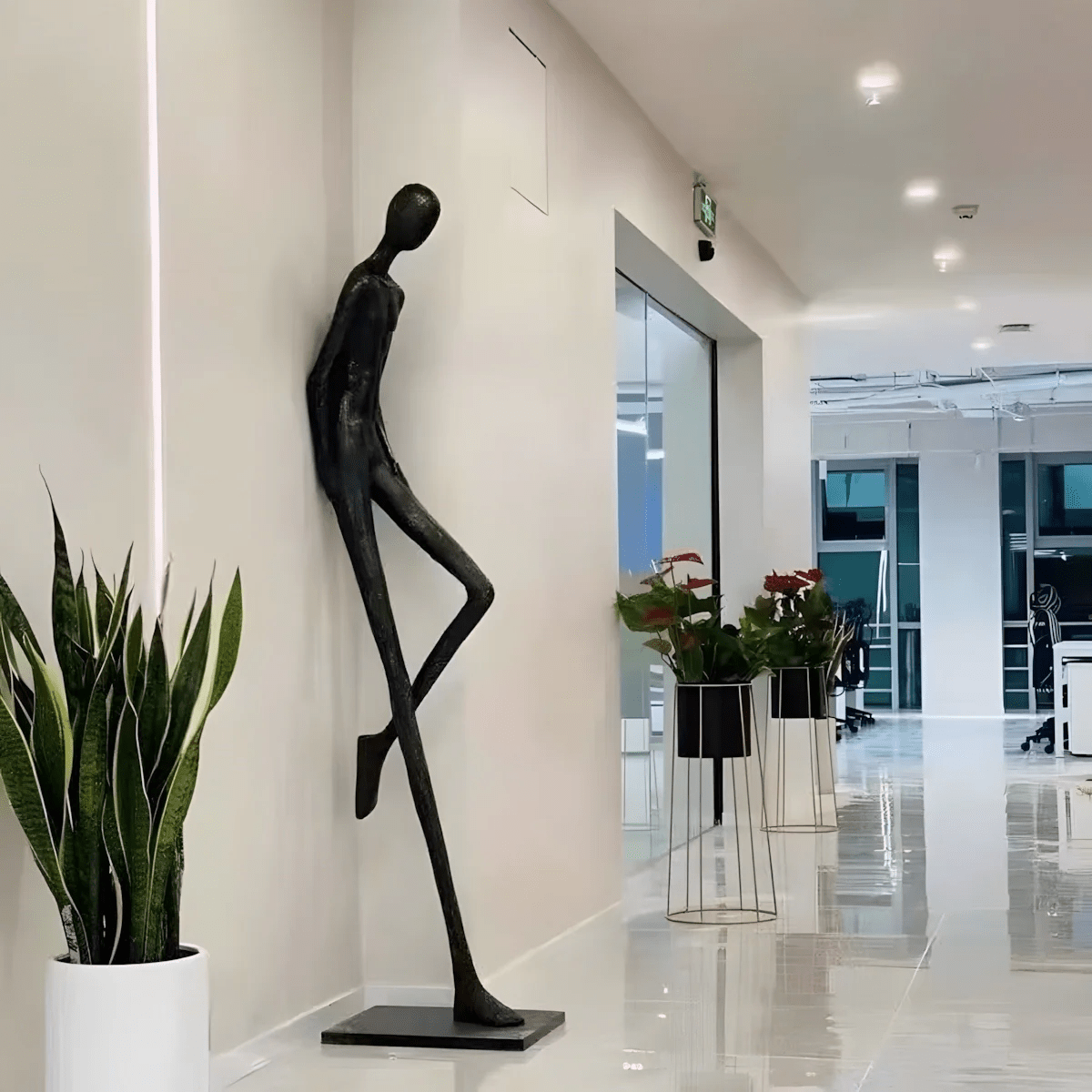 Lemvix Sculpture Floor Ornaments Floor Lamp
