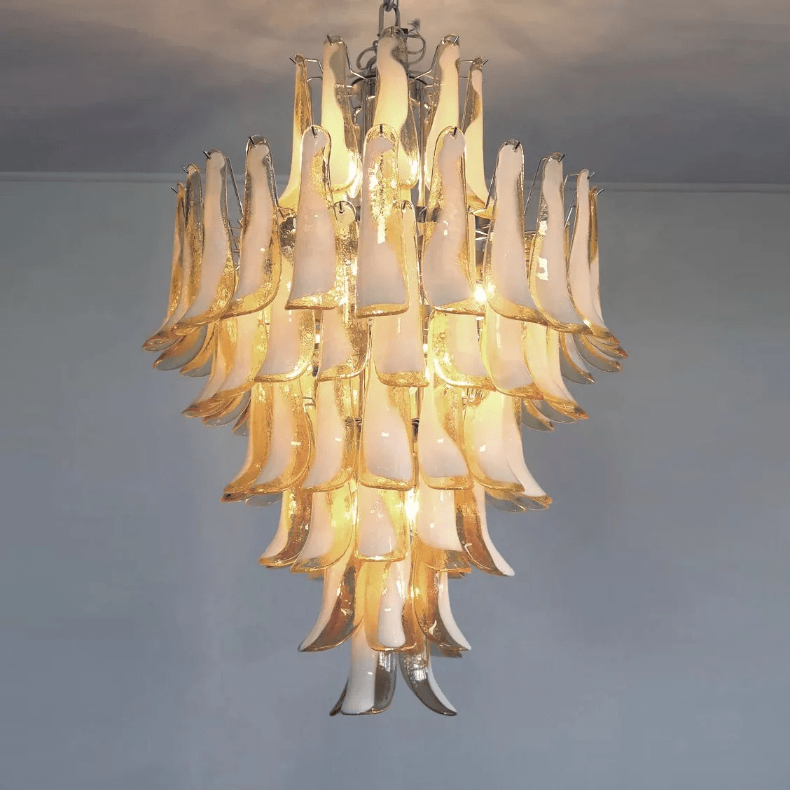 Dravina Glass Petals Chandelier