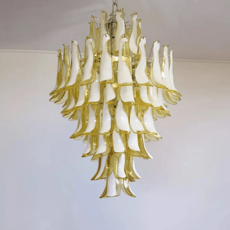 Dravina Glass Petals Chandelier