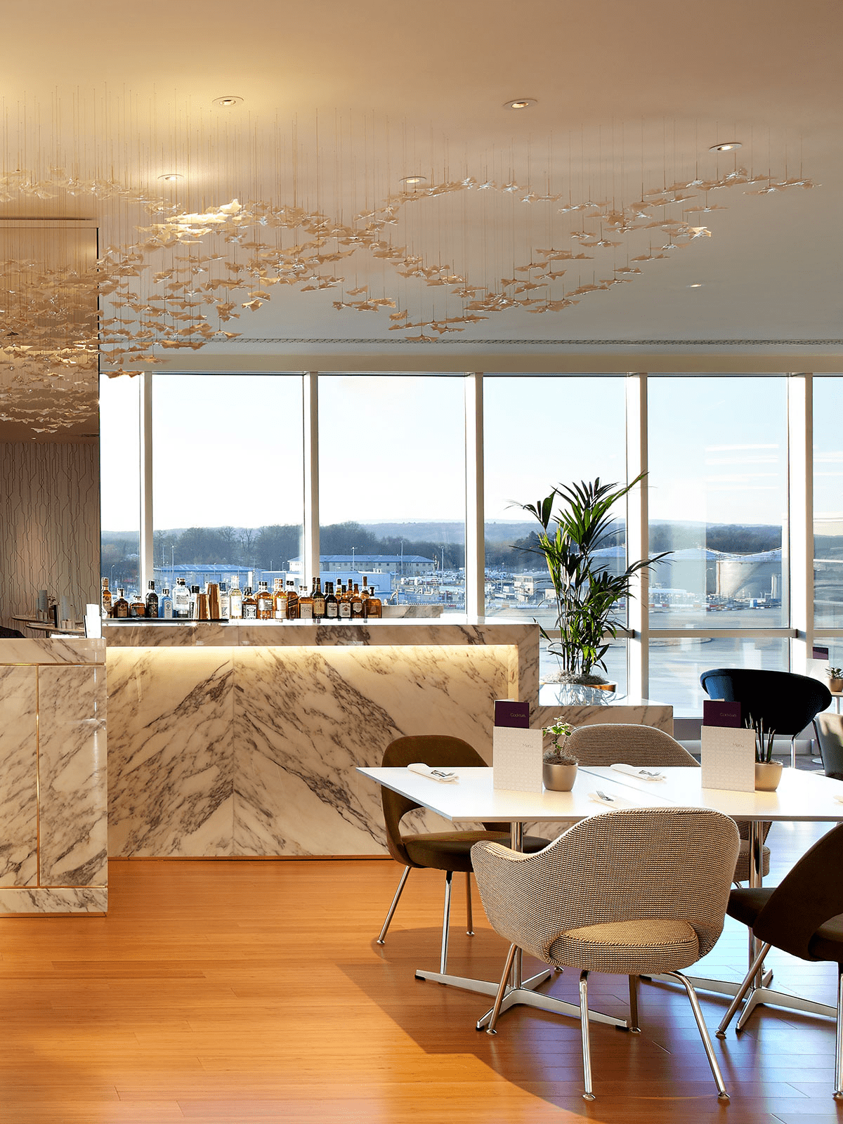 Leaf Twisted Sculptural Customizable Chandelier