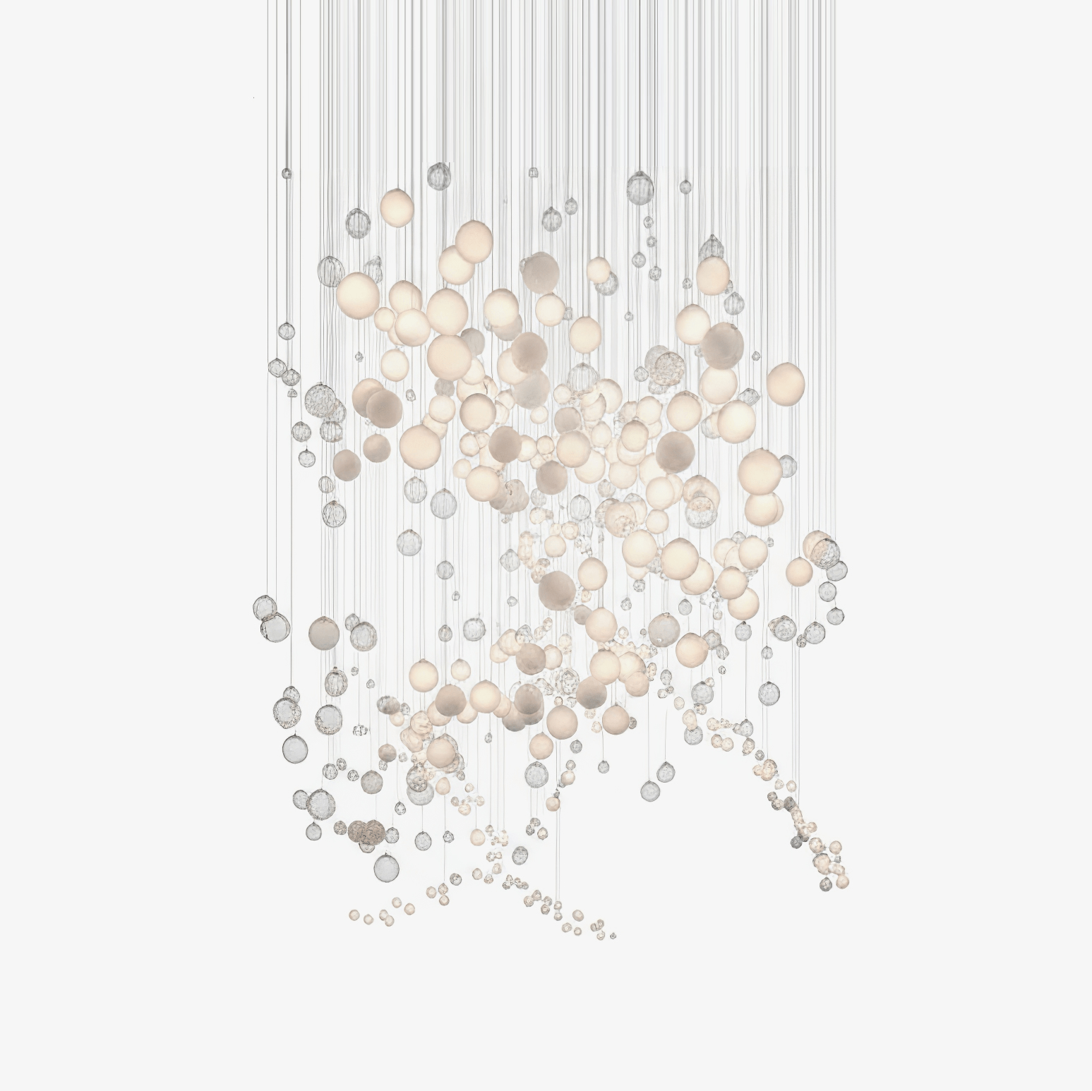 Breath of Light Customizable Chandelier