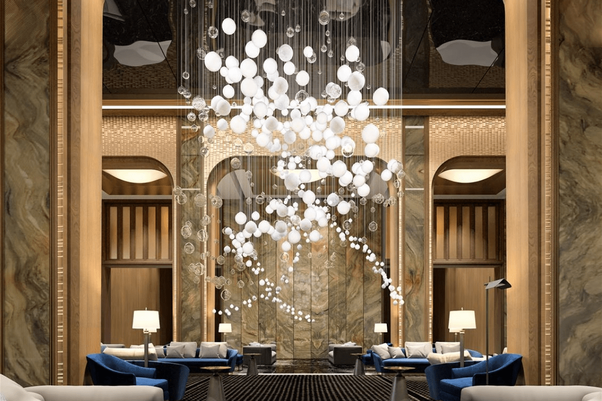 Breath of Light Customizable Chandelier
