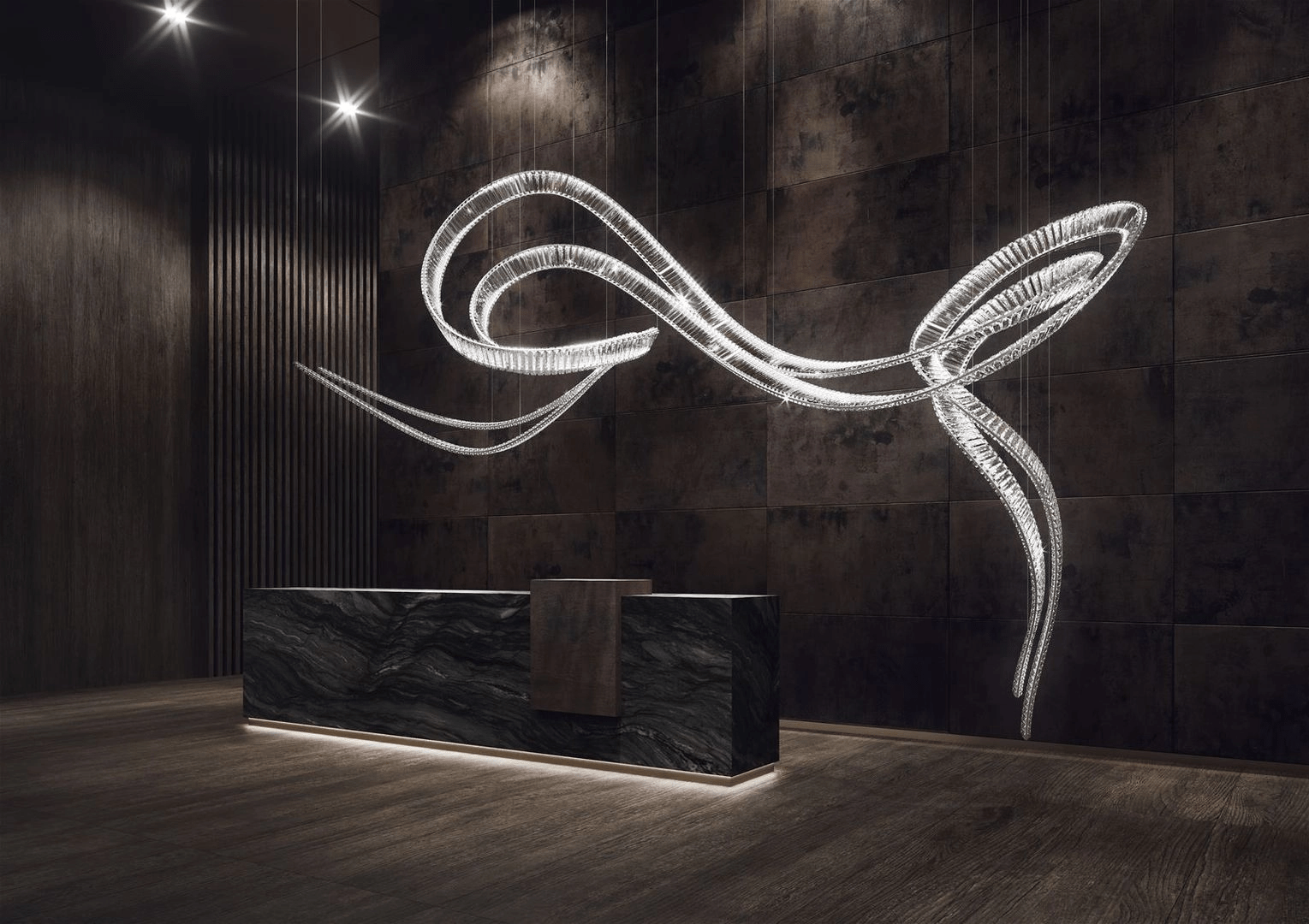 Inspiral Customizable Chandelier
