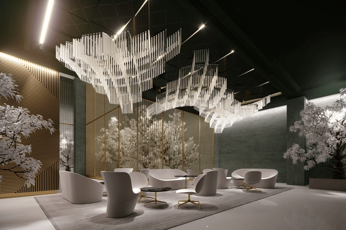 Diamond Cloud Customize Chandelier detail view 14