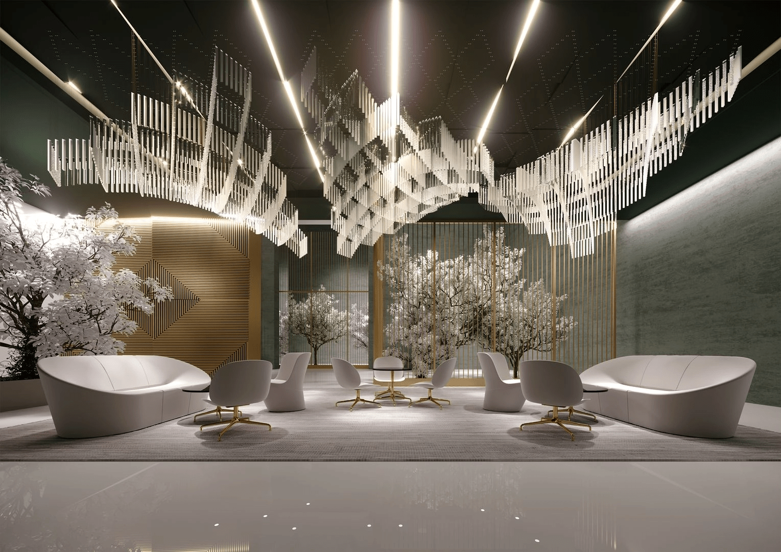 Diamond Cloud Customize Chandelier detail view 20