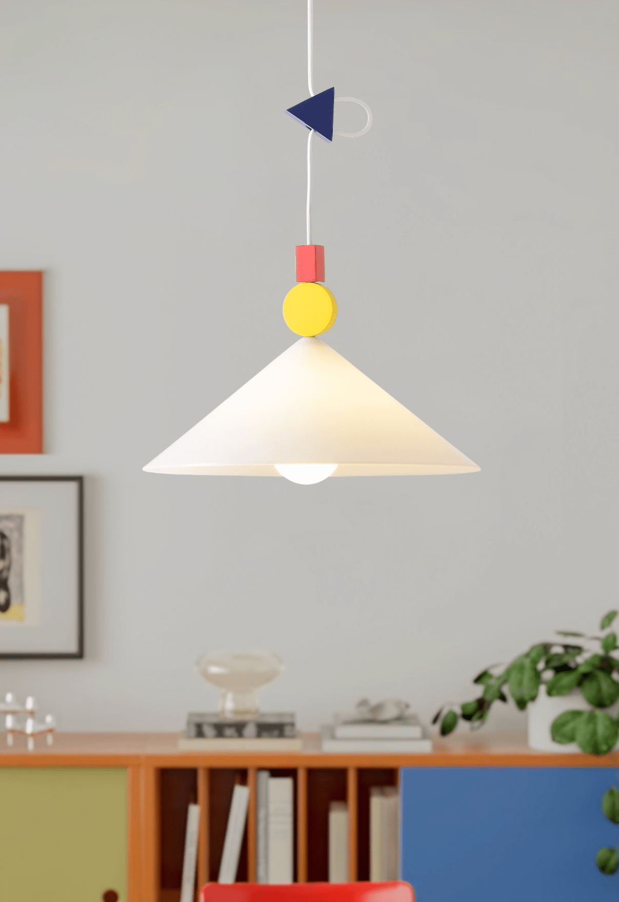 Whimsical Pendant Lamp detail view 3