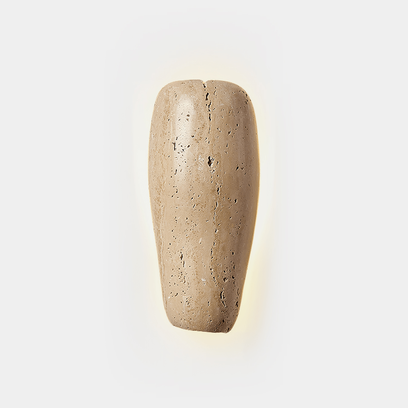 Earthy Stone Wall Sconce