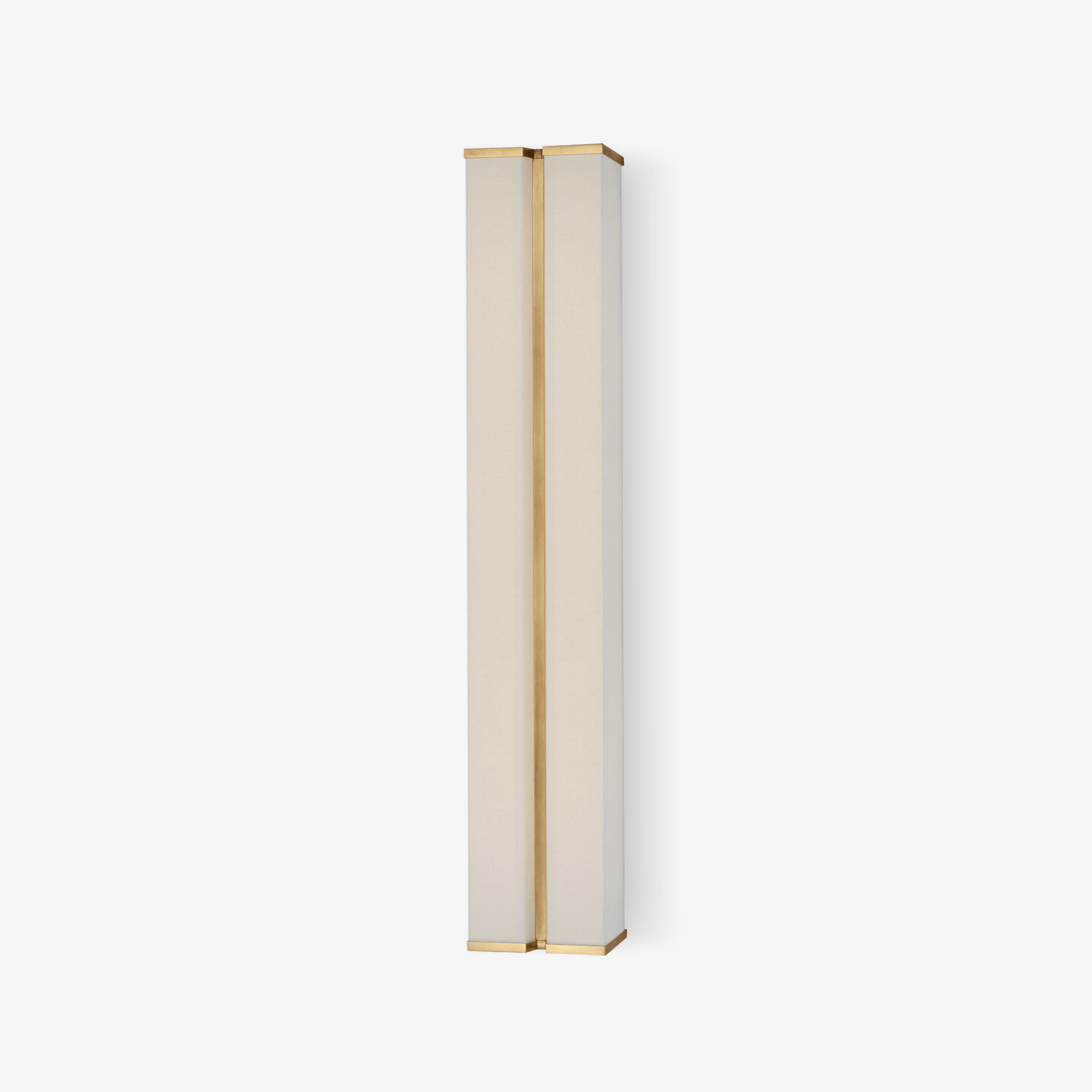 Columnar Fabric Wall Light - Wall Lamp, Hardwired Wall Sconce, Metal, Dia 14cm x H 76cm