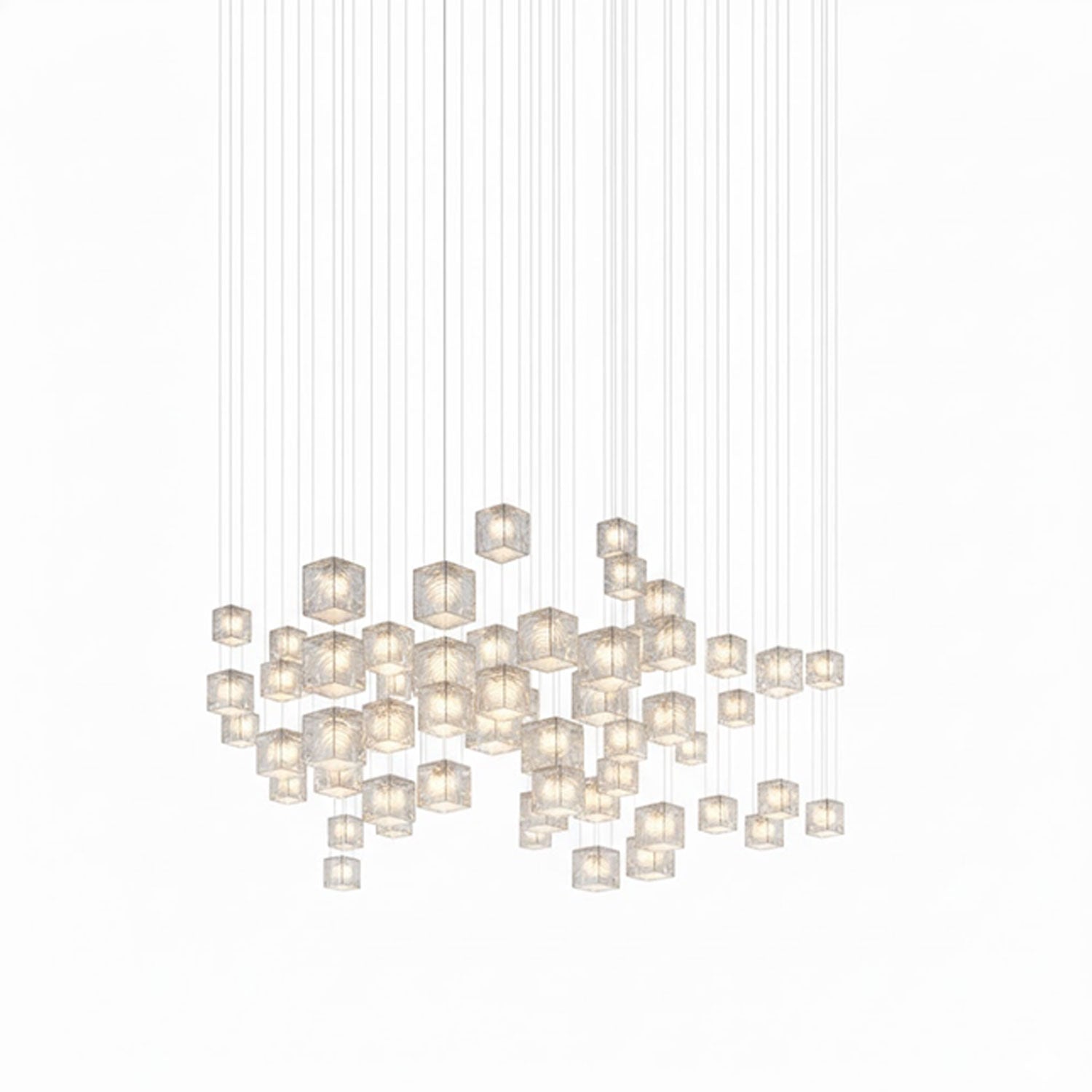 Crystal Pixels Customizable Chandelier