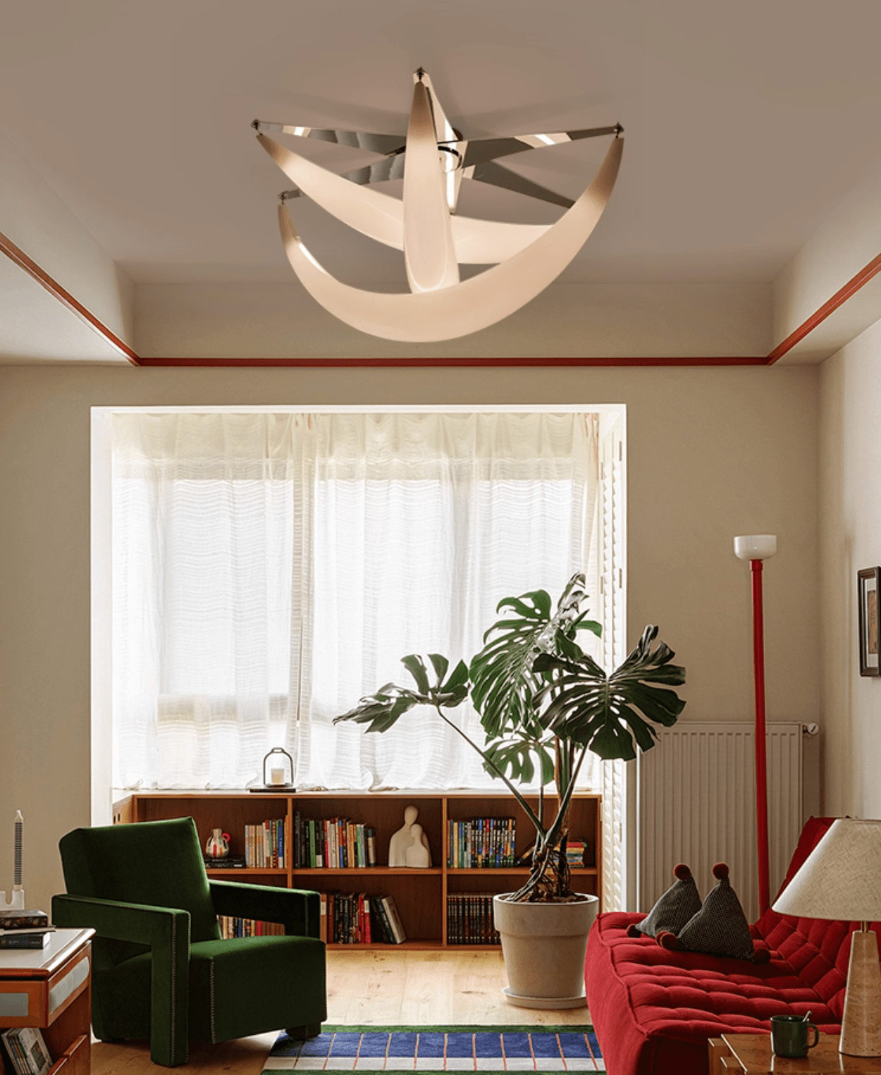 Abstract Ceiling Light