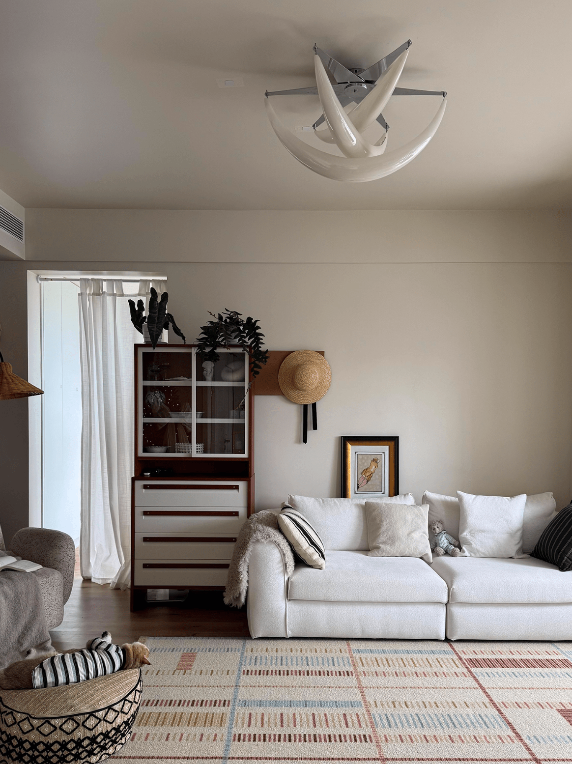 Abstract Ceiling Light