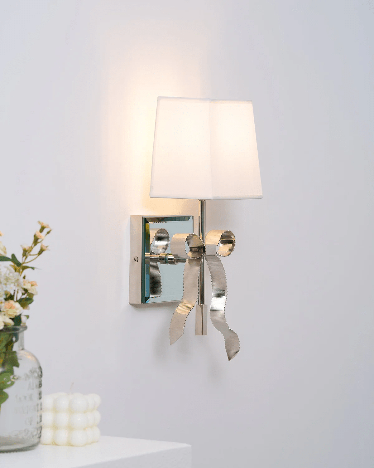 Belle Bow Wall Light, Hardwired Wall Sconce, detail 21