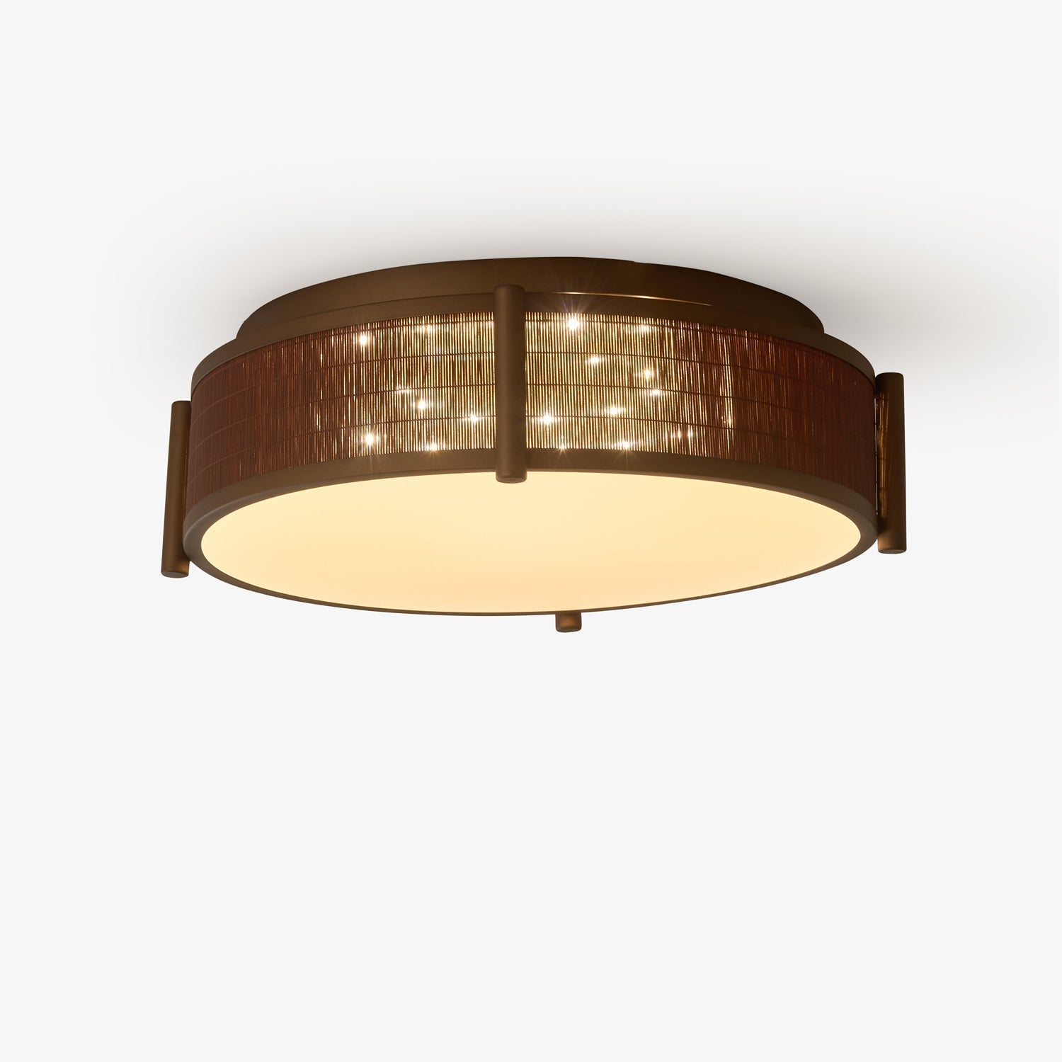 Bamboo Weave Ceiling Light