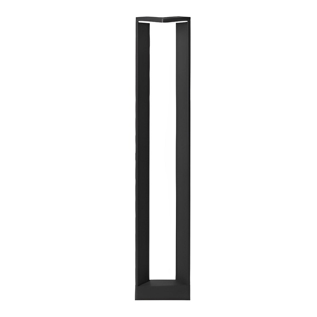 Geometric Design Waterproof LED Black Contemporary Exterior Pathway Lights, Outdoor Wall Light, detail 11