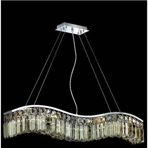Contour Chrome Six-Light 5-Inch Island Pendant