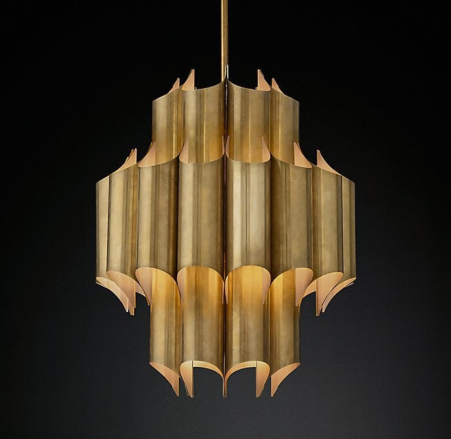 Cathedral Brass Chandelier