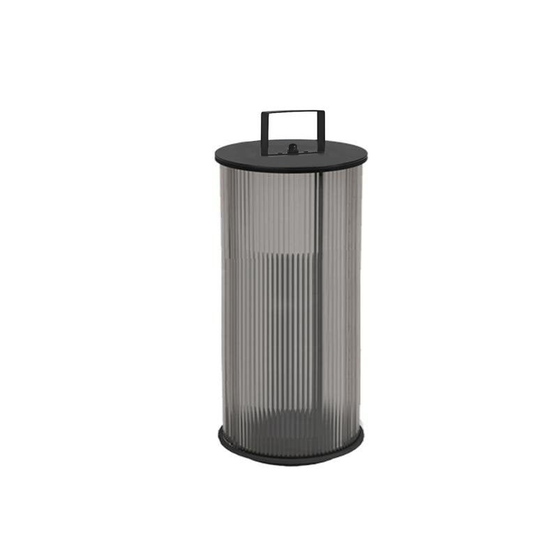 Striped Glass Cylindrical Waterproof Light