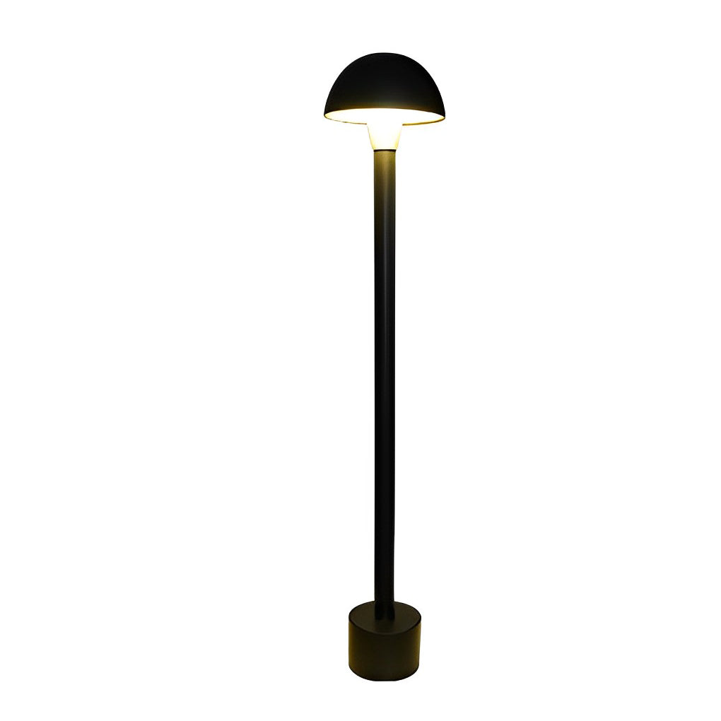 Creative Mushroom Shape Exterior Waterproof LED Black Contemporary Lawn Lamp, Outdoor Wall Light, detail 8