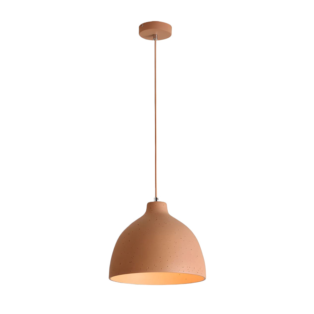 Modern Adjustable Resin Bowl Pendant Lamp detail view 12