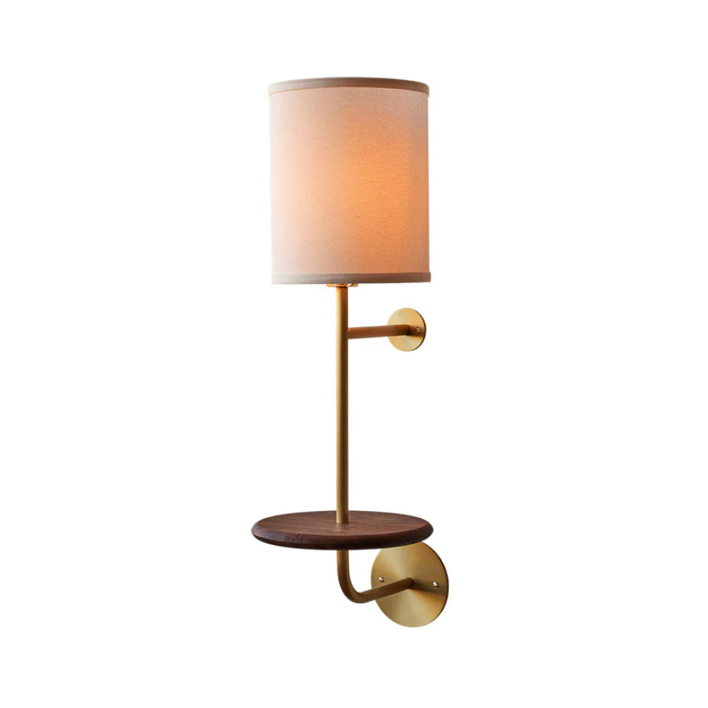 Haven Wall Lamp with Shelf | Tianguang Select