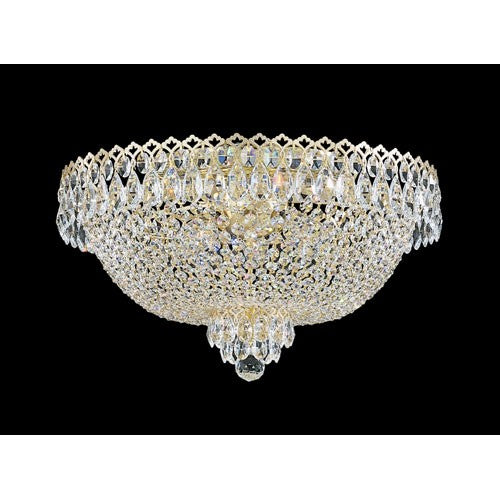 Camelot Razzle Dazzle Gold Clear Ceiling Light