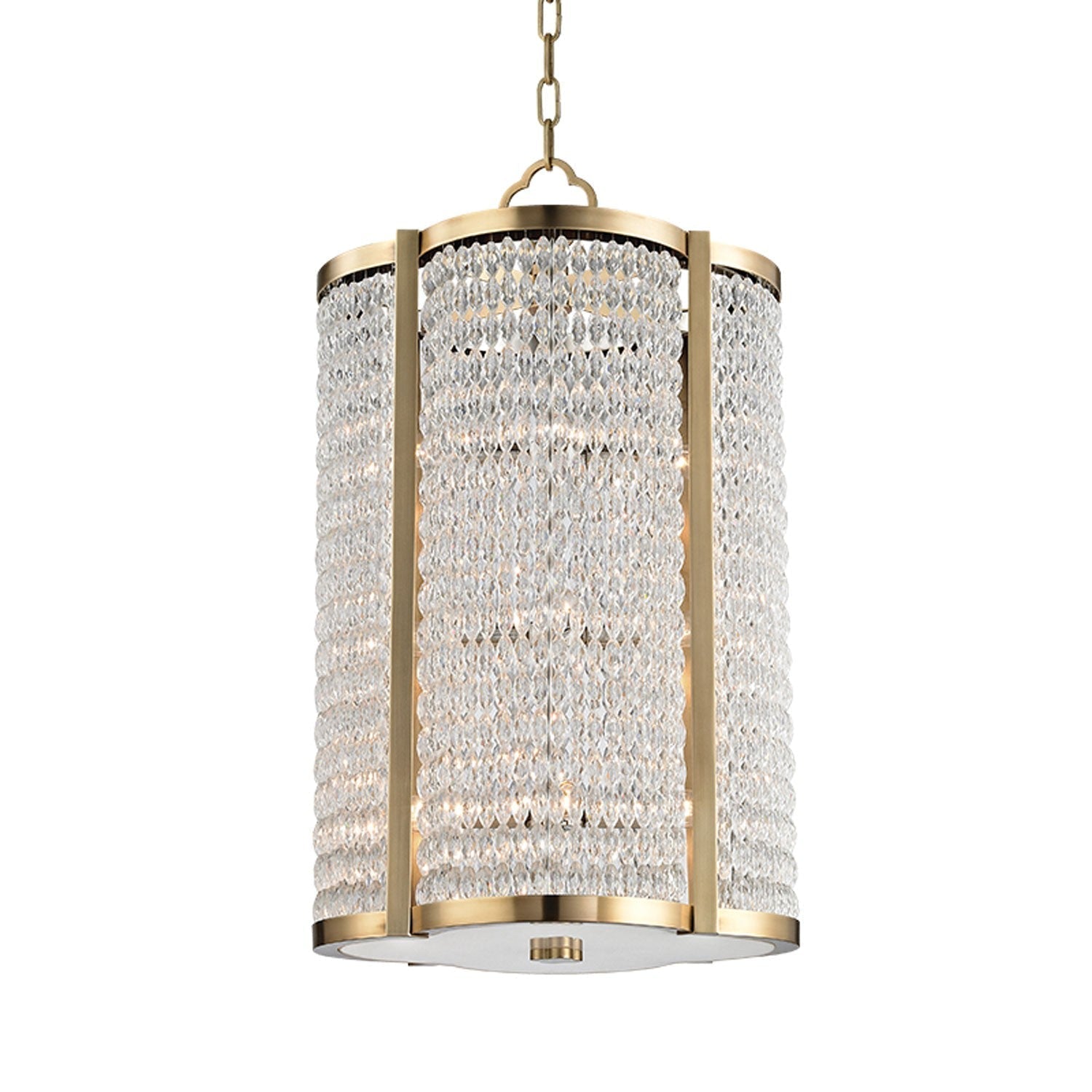 crystal pendant light shown as a main product image for kitchen islands