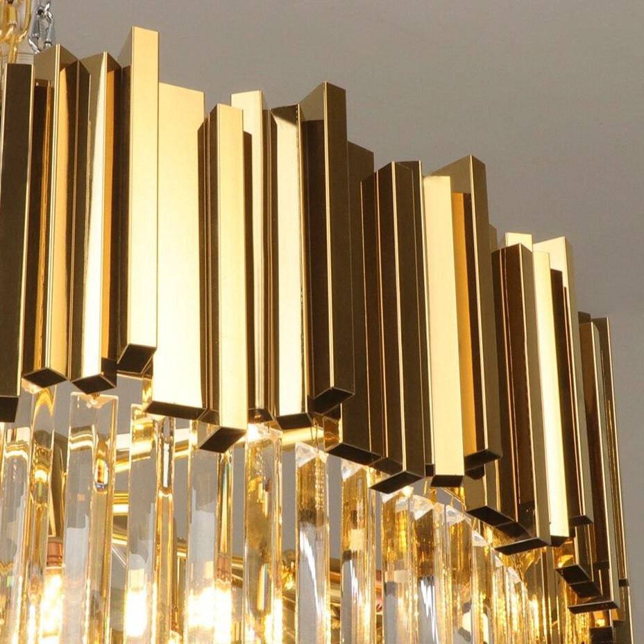 Gio 4-Tier Crystal Chandelier
