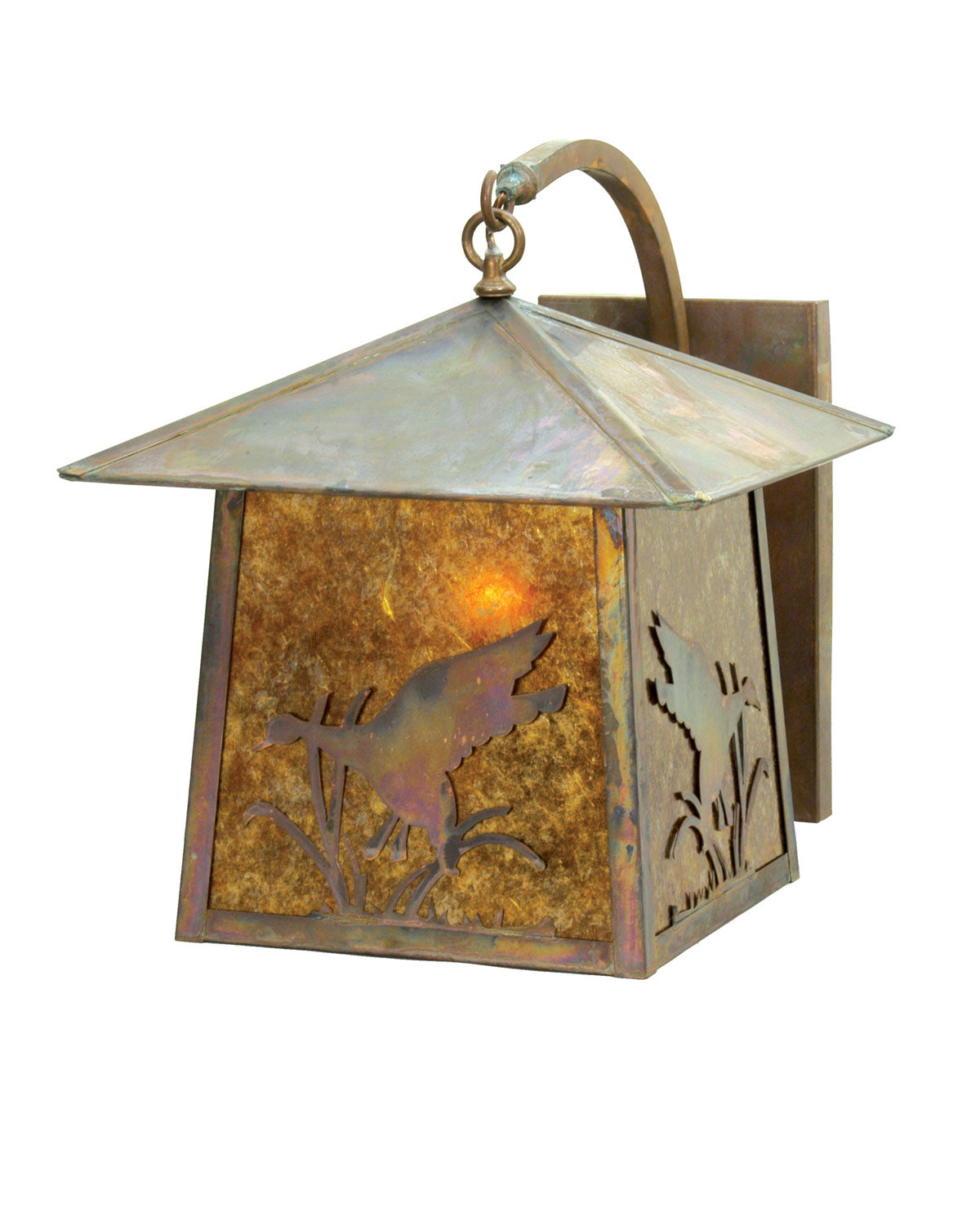 Stillwater 3-Light 18.50" Vintage Copper Wall Sconce front view