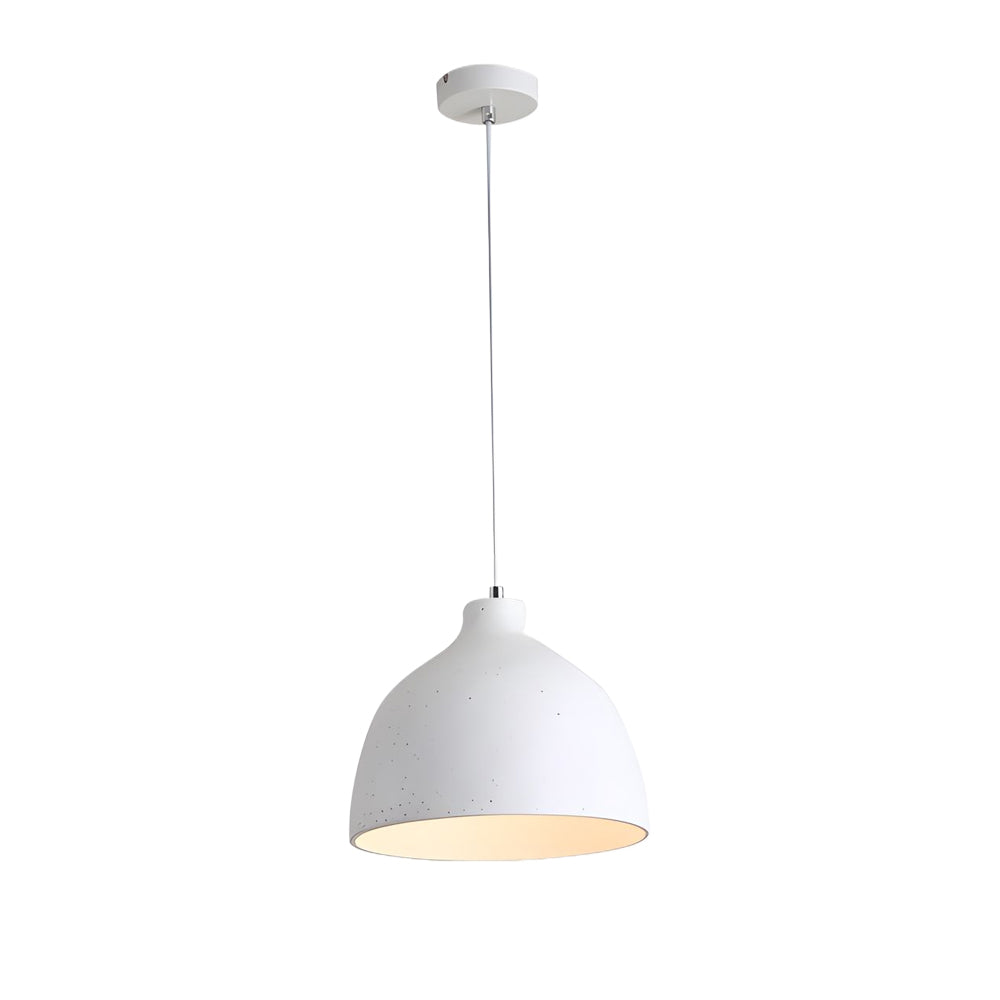Modern Adjustable Resin Bowl Pendant Lamp detail view 11