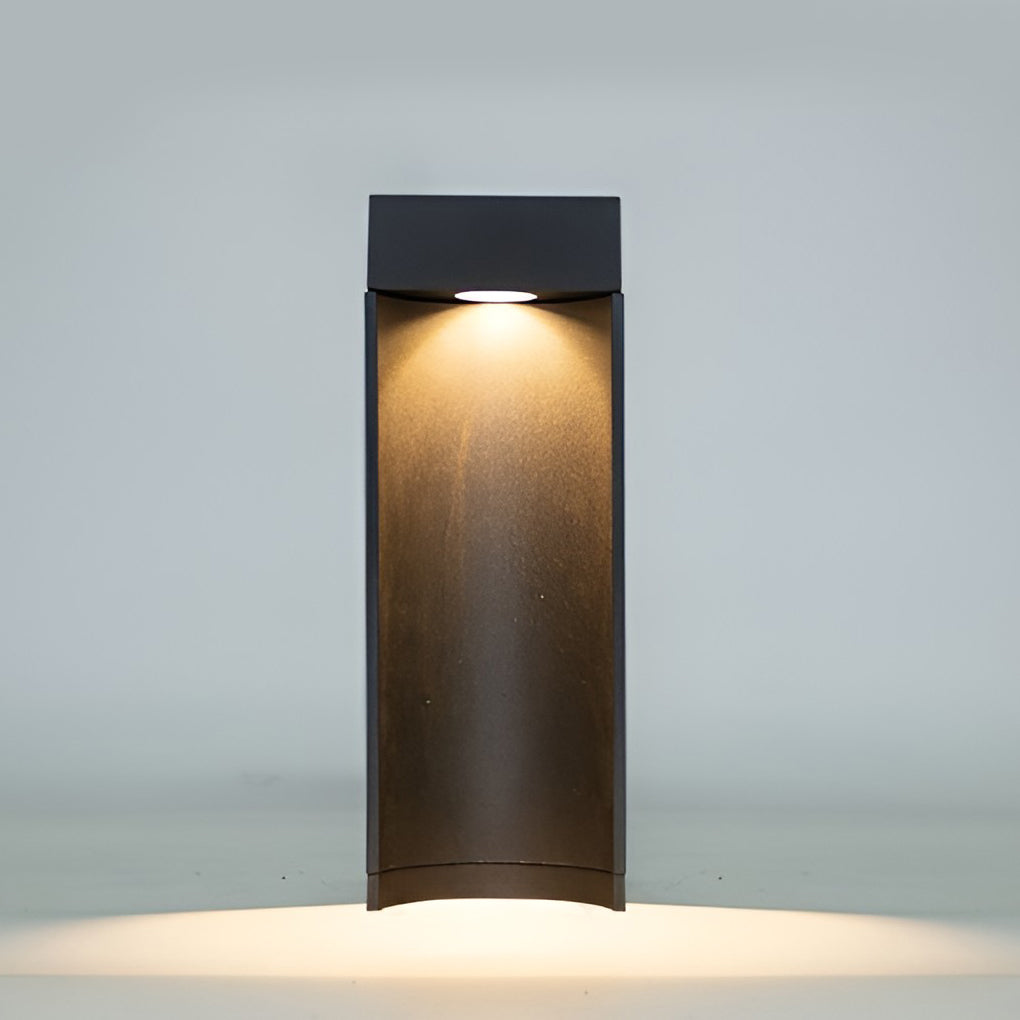 Square 5W LED Waterproof Black Contemporary Exterior Lawn Light Path Lights, Outdoor Wall Light, detail 6