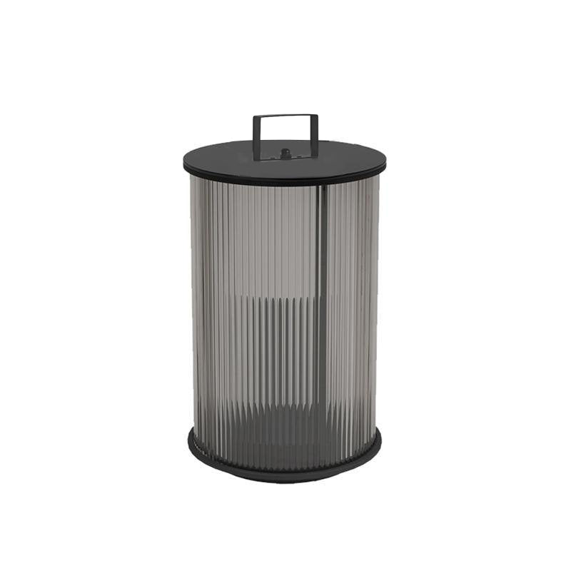 Striped Glass Cylindrical Waterproof Light