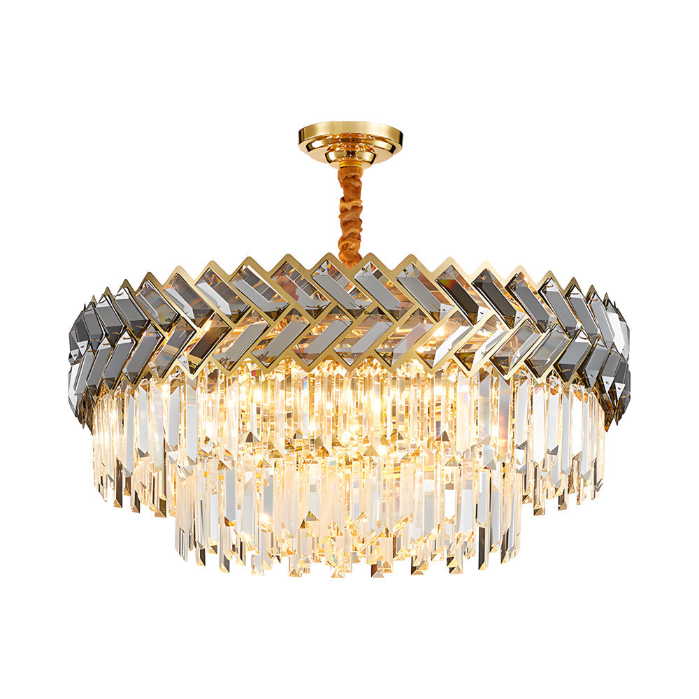 LED Dimmable Dining Room Crystal Chandelier