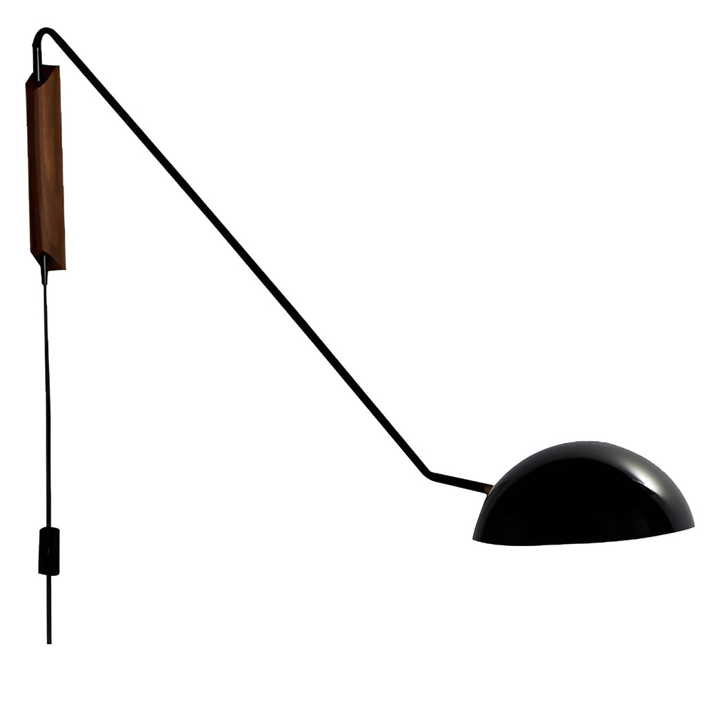 Adjustable Creative E26 Nordic Pivot Arm Wall Light, Bedroom Wall Sconce, detail 10