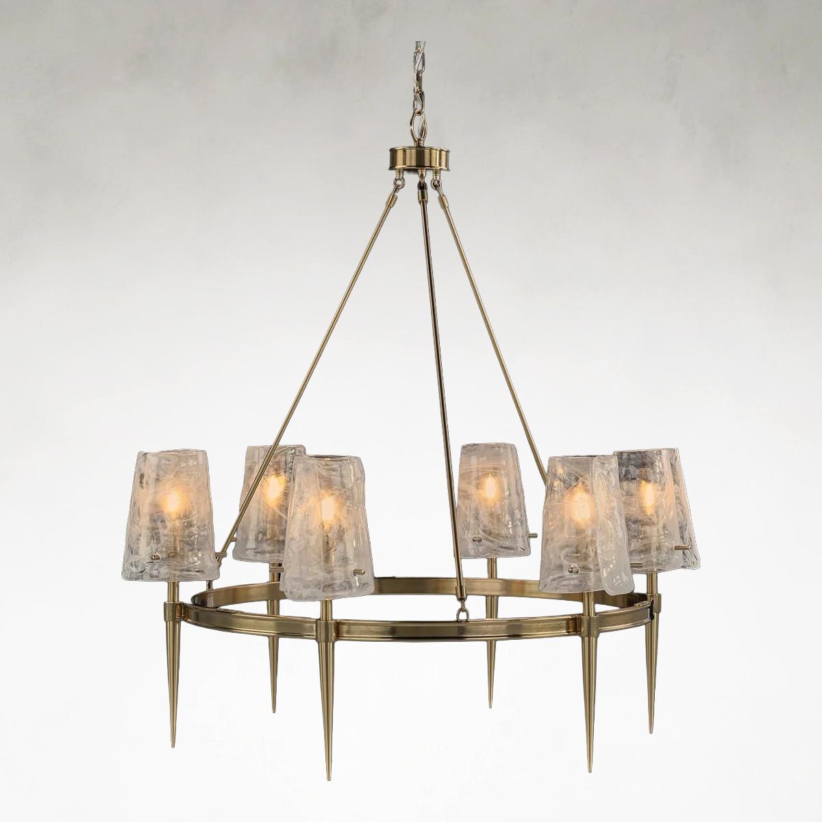 Mocha 38.5 inch Bronze Chandelier Ceiling Fi x ture
