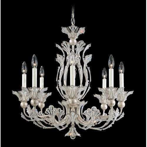 Rivendell New Silver Five-Light Crystal 21W Chandelier