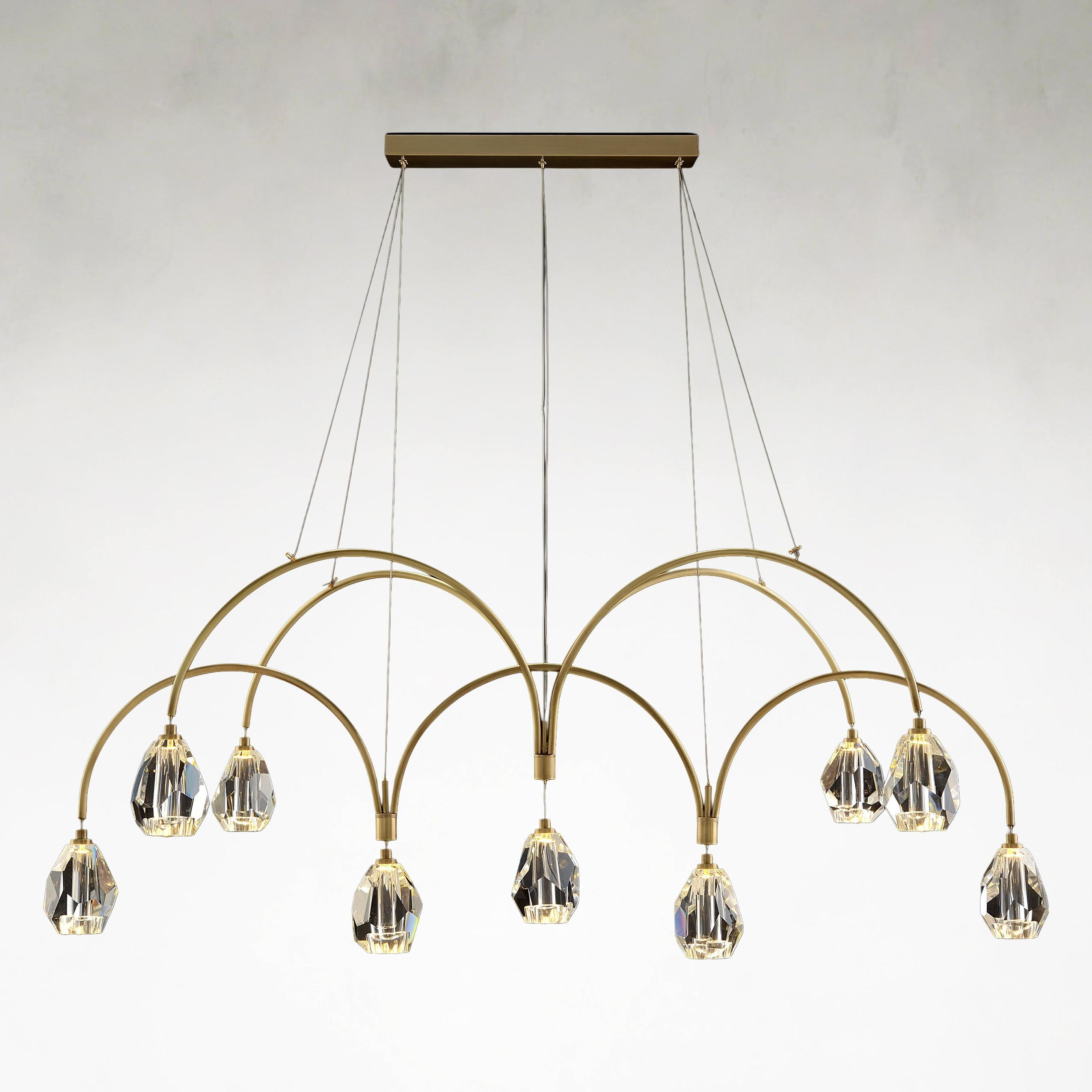 Leahan 9-Light Ceiling Chandelier