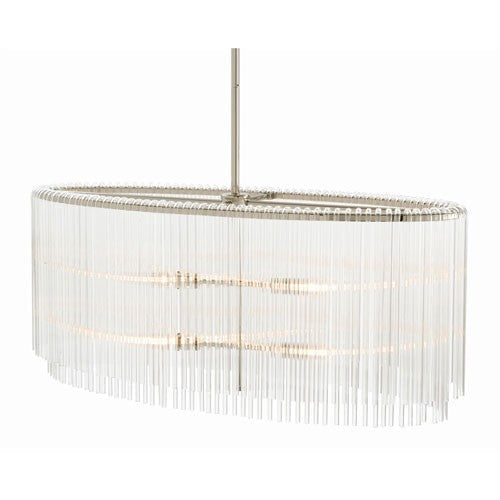 Royalton Clear Oval Four-Light Pendant