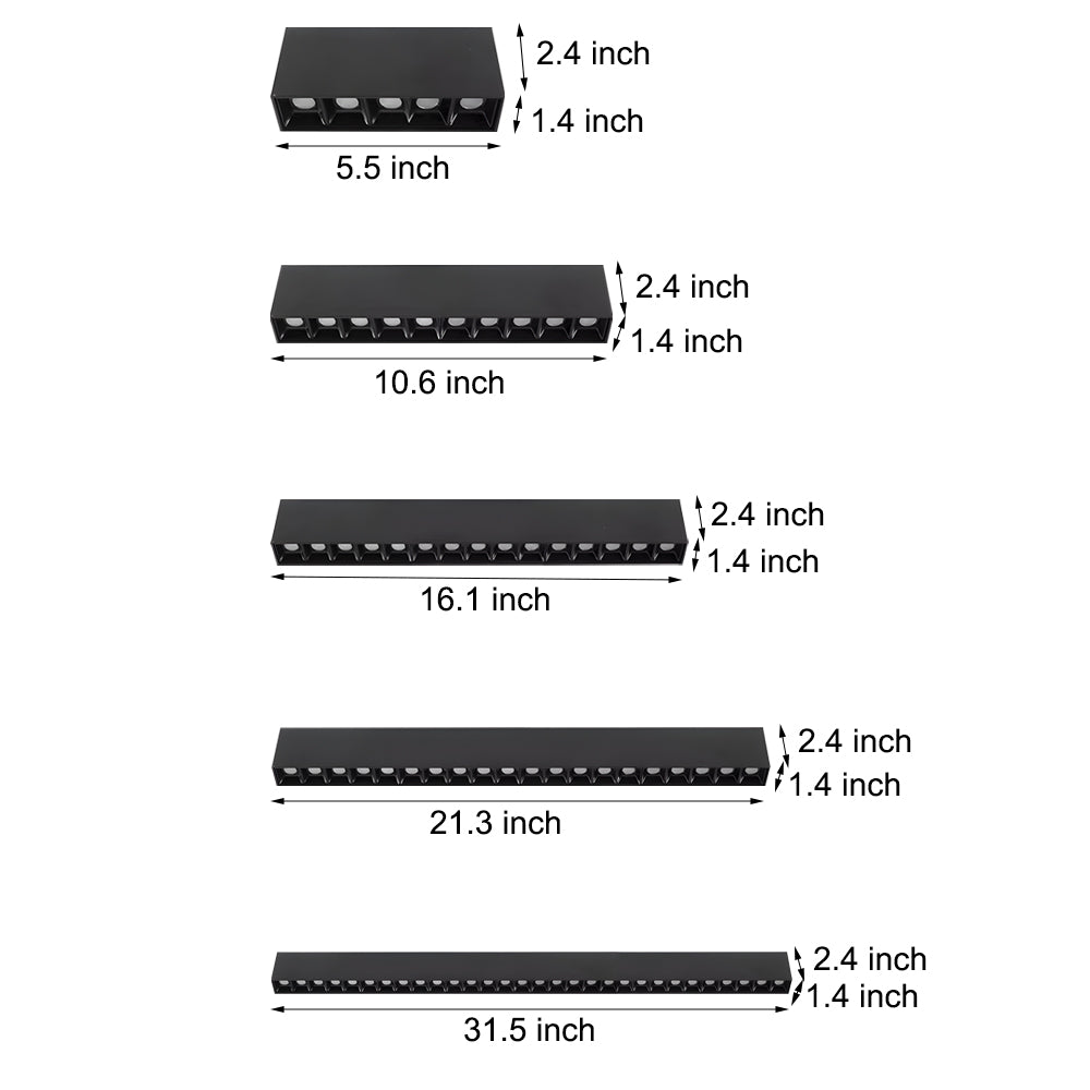 Surface Mount Linear LED Ceiling Fixture Ceiling Light