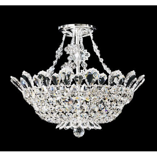 Trilliane Silver Eight-Light Clear Spectra 19W
