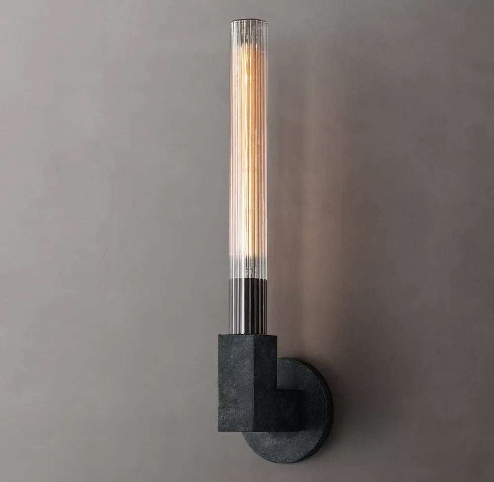 Cannele Exterior Sconce, Outdoor Wall Light, detail 15