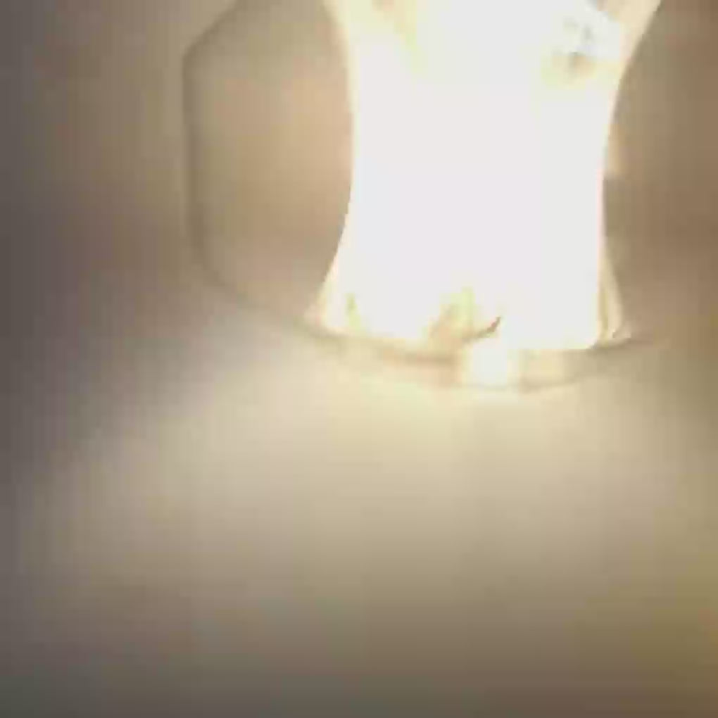 Double Glass Lampshade Metal Post-Modern Chandelier