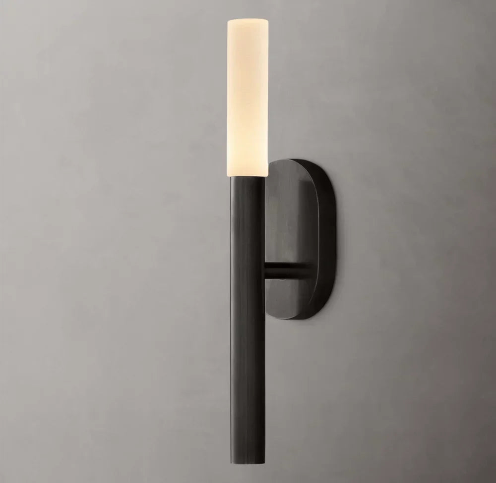 Rousseau Wall Light - 3"W x 5"H, Bathroom Wall Sconce, detail 3