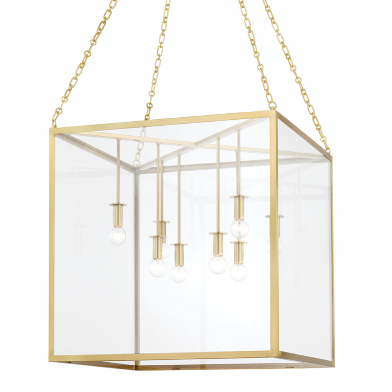 Plume Pendant, 1-Light, Standard Height, LED, Black &
