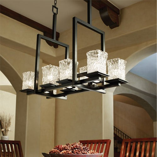 Group Veneto Luce Montana 8-Up Chandelier